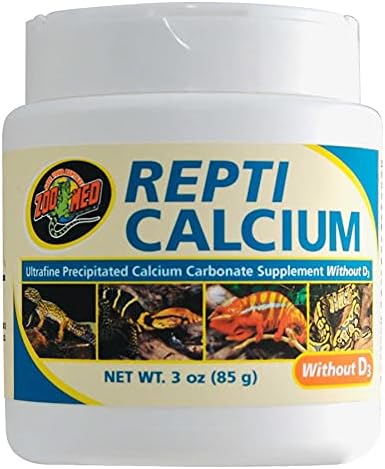 Repti Calcium Supplement Without Vitamin D3 (Zood Med)