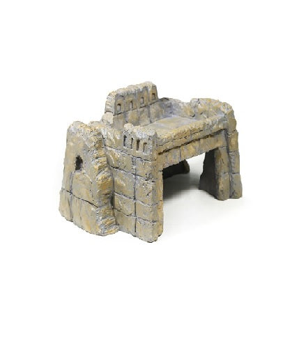 Ancient building resin shelter (22*15*14cm)