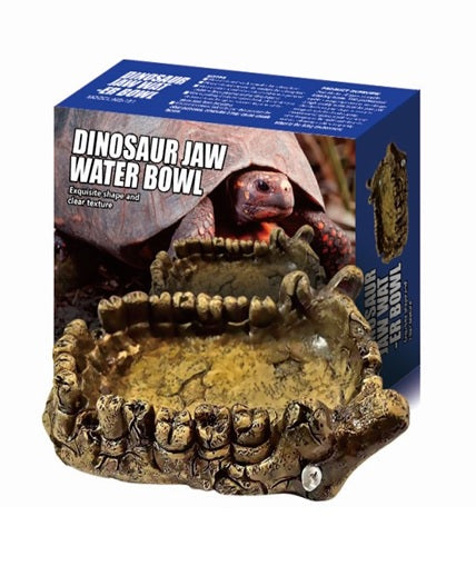 Dinosaur Jaw Water Bowl ( 18x14x5.2cm)