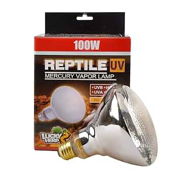 Mercury Vapor Bulb ( UVA+UVB+ heat)
